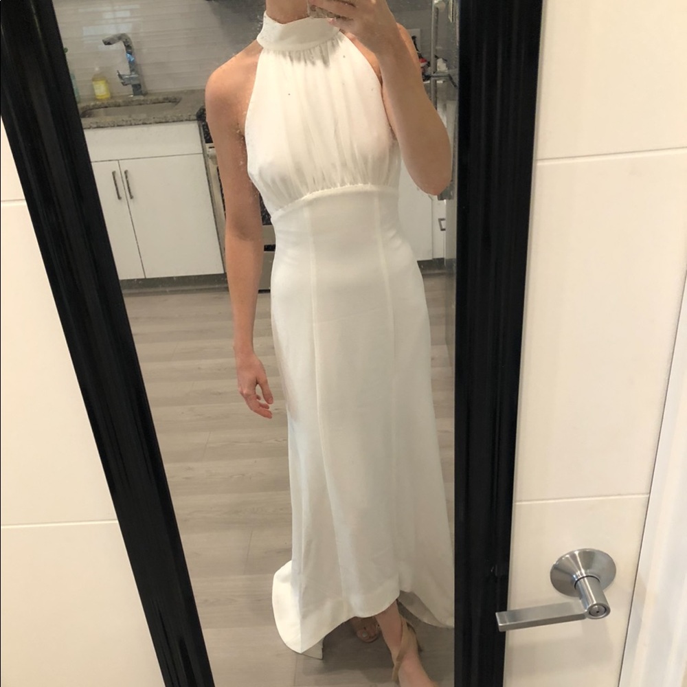 Never worn!! C/MEO willing down in ivory. Tags on